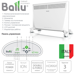 Электрический конвектор Ballu BEC/EZER-1500